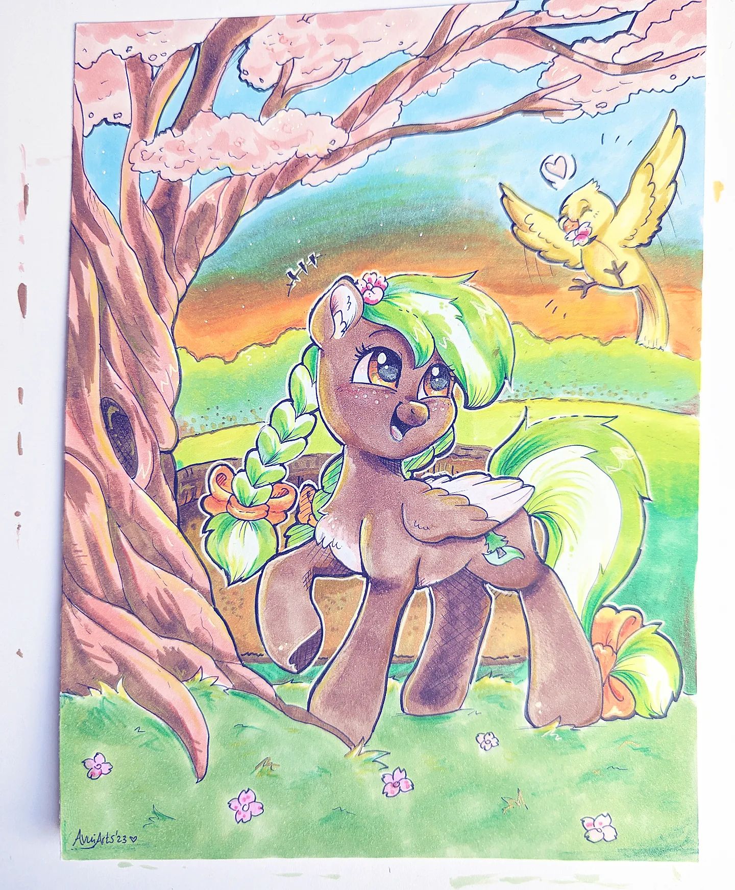 Traditional trade with Dandy bouquet !
#mlp #mylittlepony #brony